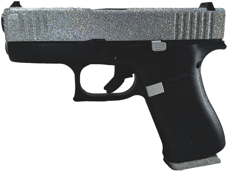 GLOCK 43X 9MM GLITTER GUNZ DIAMOND - Pistols